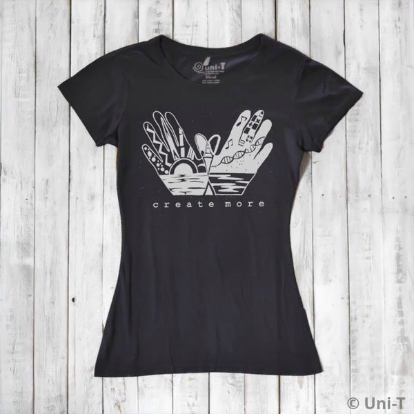 Women's Art T-shirt - Create More Urban Fashion