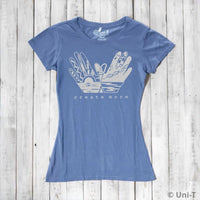 Uni-T Women's Bamboo Creative Art Graphic Tee – Urban Artist T-Shirt "Create More"