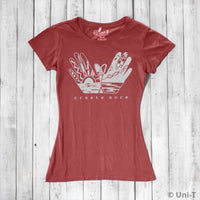 Uni-T Women's Bamboo Creative Art Graphic Tee – Urban Artist T-Shirt "Create More"