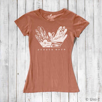 Uni-T Women's Bamboo Creative Art Graphic Tee – Urban Artist T-Shirt "Create More"