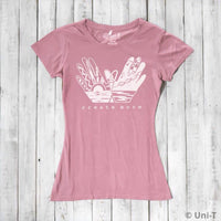Uni-T Women's Bamboo Creative Art Graphic Tee – Urban Artist T-Shirt "Create More"