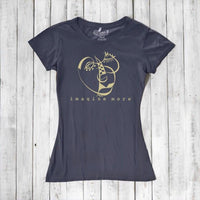 Uni-T Women's Bamboo Artistic T-shirt - Artistic Inspiration Tee 'Imagine More'
