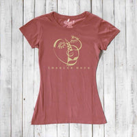 Uni-T Women's Bamboo Artistic T-shirt - Artistic Inspiration Tee 'Imagine More'