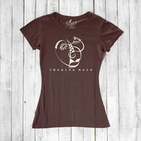 Uni-T Women's Bamboo Artistic T-shirt - Artistic Inspiration Tee 'Imagine More'