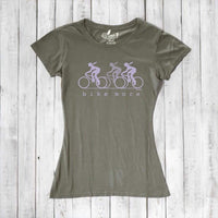 Uni-T Bamboo Women's Bike T-shirt - Cycling Tee "Bike More"