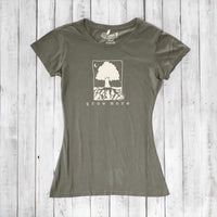 Uni-T Women’s Bamboo Cotton Tree T-Shirt – Personal Growth Graphic "Grow More"