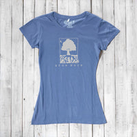 Uni-T Women’s Bamboo Cotton Tree T-Shirt – Personal Growth Graphic "Grow More"