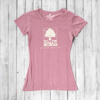 Uni-T Women’s Bamboo Cotton Tree T-Shirt – Personal Growth Graphic "Grow More"