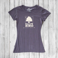 Uni-T Women’s Bamboo Cotton Tree T-Shirt – Personal Growth Graphic "Grow More"