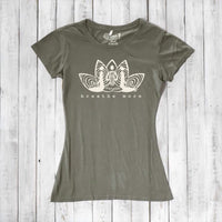Uni-T Women’s Bamboo Yoga T-Shirt – Meditation Tee "Breathe More"