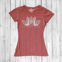 Uni-T Women’s Bamboo Yoga T-Shirt – Meditation Tee "Breathe More"