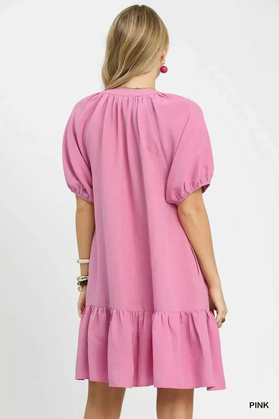 Umgee Embroidered Floral Babydoll Dress 100100698461473 62 Gifts for Her Jerry's Apparel 
