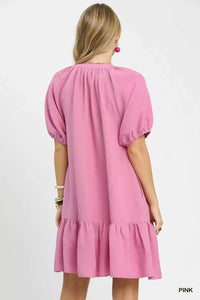 Umgee Embroidered Floral Babydoll Dress 100100698461473 62 Gifts for Her Jerry's Apparel 