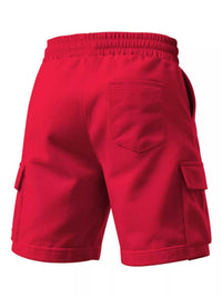 Men's Full Size Drawstring Pocketed Shorts Plus Size 100400590409807 27 Affordable Fashion Under $100 Jerry's Apparel 