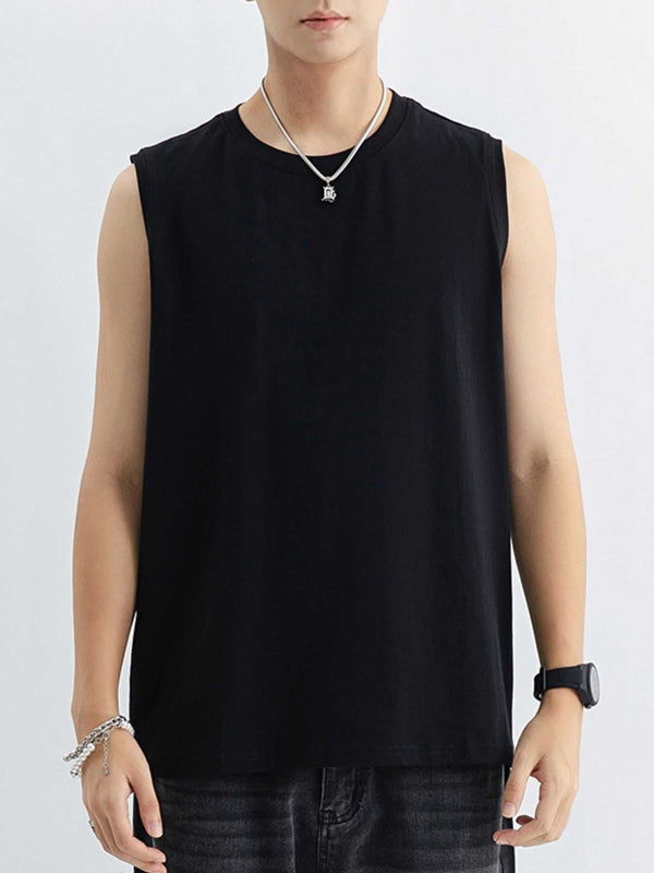 Men's Plus Size Round Neck Tank 100400685140282 56 Affordable Fashion Under $100 Jerry's Apparel 