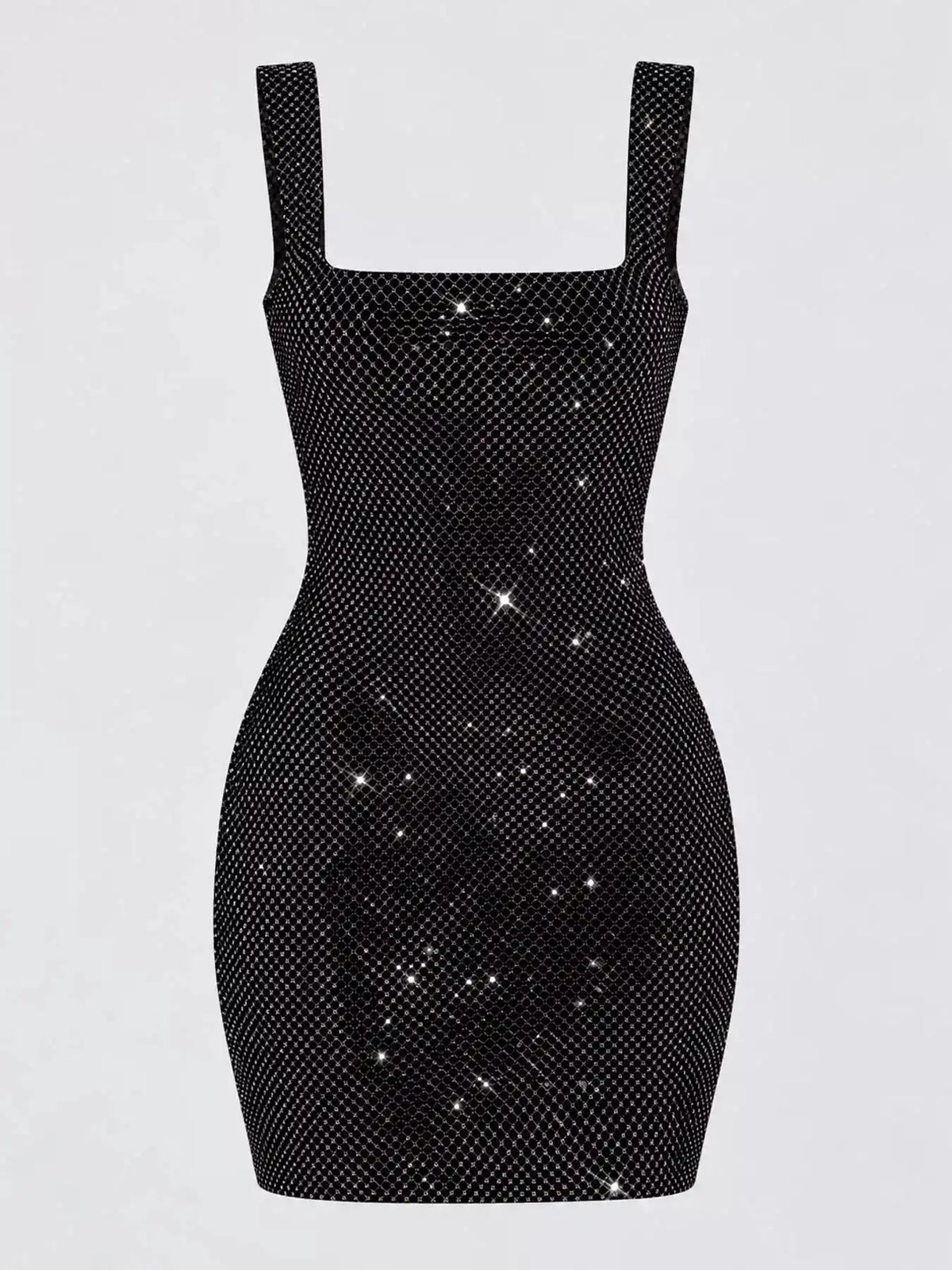 Backless Rhinestone Embellished Bodycon Mini Dress 101001623770086 73 Affordable Fashion Under $100 Jerry's Apparel 