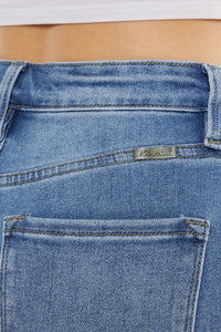 Full Size Cat's Whiskers High Waist Jeans