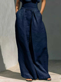 Full Size Turtleneck Sleeveless Top and Wide Leg Pants Set Plus Size 101001144135026 45 Affordable Fashion Under $100 Jerry's Apparel 