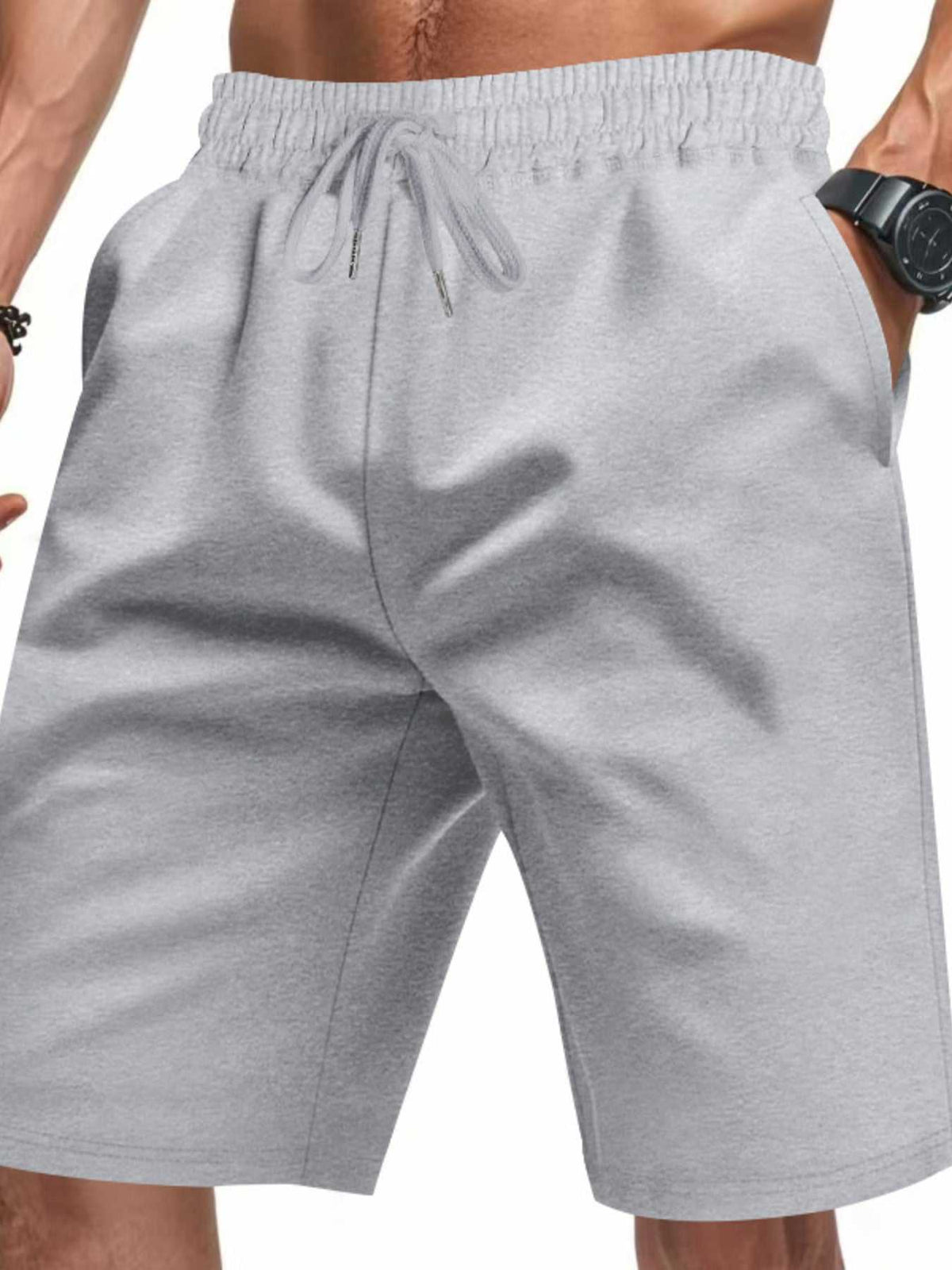 Men's Full Size Casual Drawstring Shorts Plus Size 100400905361572 28 Affordable Fashion Under $100 Jerry's Apparel 