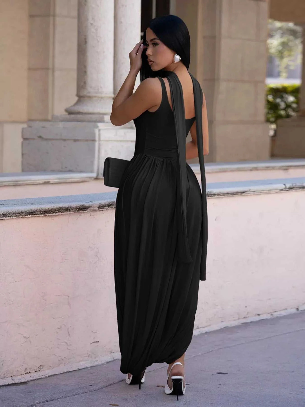 Scoop Neck Slit Maxi Dress 100100100838722 52 Affordable Fashion Under $100 Jerry's Apparel 