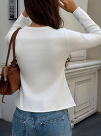 Button-Front Long Sleeve Cardigan 101002830861506 49 Affordable Fashion Under $100 Jerry's Apparel 