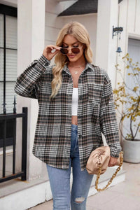 Casual Plaid Long Sleeve Shirt 100100836351743 38 Affordable Fashion Under $100 Jerry's Apparel 