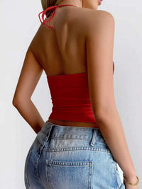 Lace Trim Halter Neck Cami 100100831461077 28 Affordable Fashion Under $100 Jerry's Apparel 