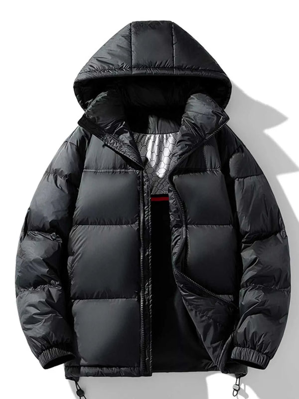 Men's Full Size Hooded Padded Puffer Jacket Plus Size 100400311171924 250 Fashion Forward Plus Size Clothing Jerry's Apparel 
