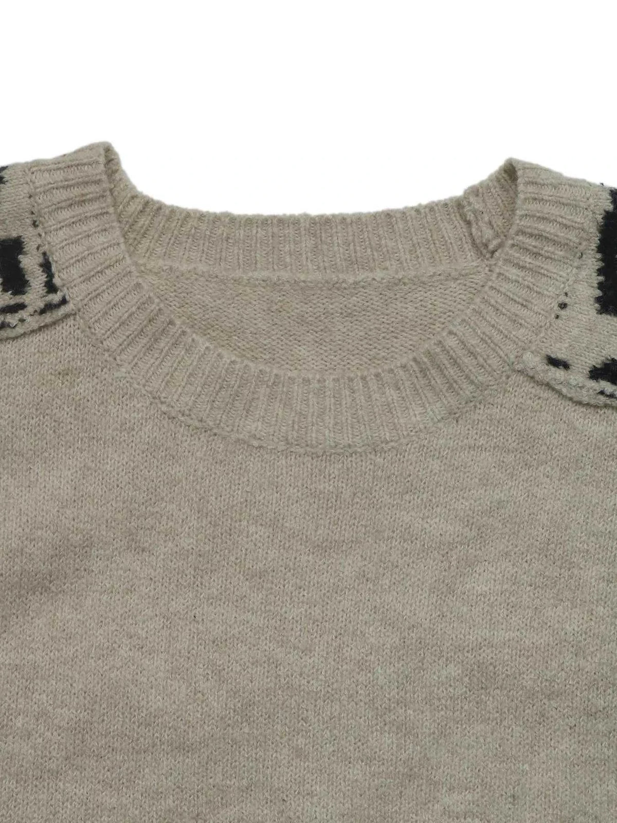 Leopard Round Neck Sweater 100100975897355 41 Affordable Fashion Under $100 Jerry's Apparel 