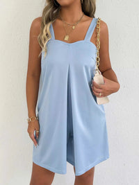 Sweetheart Neck Wide Strap Romper 100100528995455 21 Affordable Fashion Under $100 Jerry's Apparel 