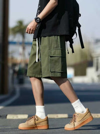 Men's Plus Size Casual Cargo Shorts with Drawstring 100400531563959 21 Affordable Fashion Under $100 Jerry's Apparel 