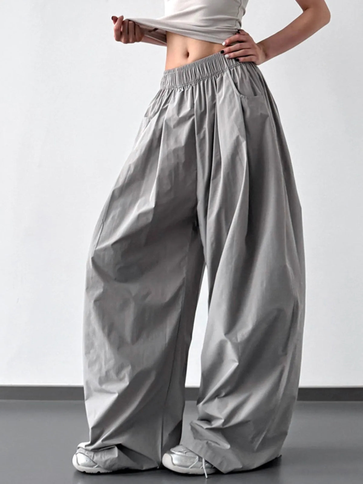 Oversized Wide Leg Pants