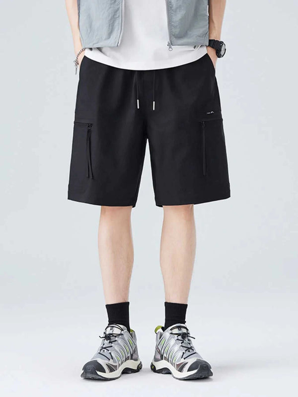 Men's Plus Size Drawstring Casual Cargo Shorts 100400260821001 58 Affordable Fashion Under $100 Jerry's Apparel 