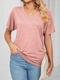 Casual V-Neck Short Sleeve T-Shirt 100100579648227 22 Affordable Fashion Under $100 Jerry's Apparel 