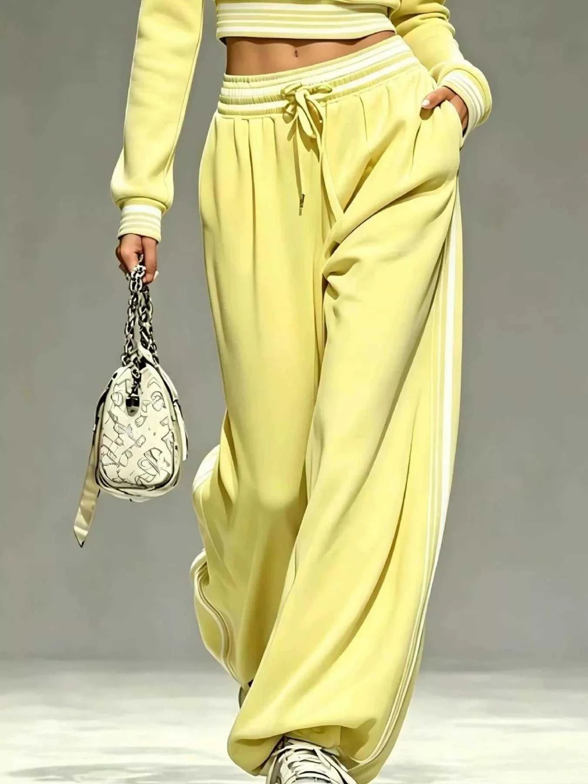 Full Size Half Zip Cropped Top and Pants Set Plus Size 101001454069686 52 Affordable Fashion Under $100 Jerry's Apparel 