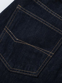 Men's Wide-Leg Denim Shorts