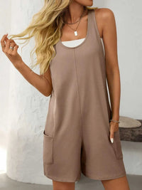 Mandy Pocketed Racerback Wide Strap Romper 100100608381245 22 Affordable Fashion Under $100 Jerry's Apparel 