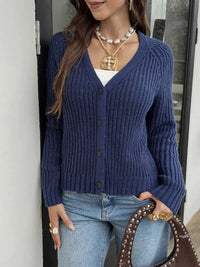 V-Neck Button-Down Cardigan 101002659040987 50 Affordable Fashion Under $100 Jerry's Apparel 