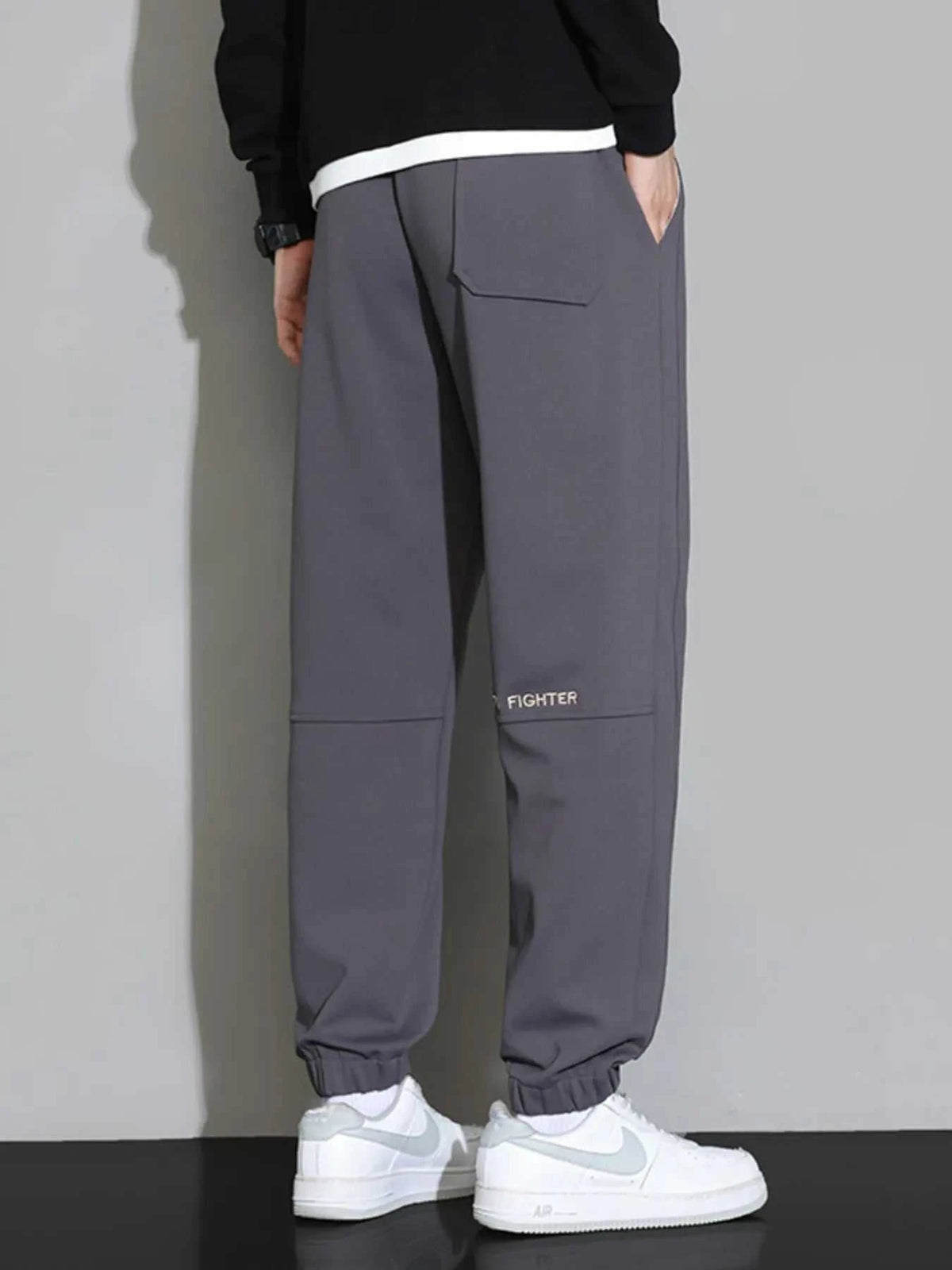 Men's Plus Size Casual Jogger Pants with Drawstring 100400893491033 47 Affordable Fashion Under $100 Jerry's Apparel 
