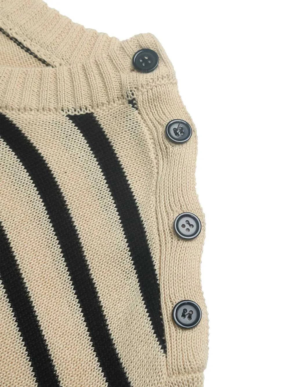 Perfee Striped Round Neck Long Sleeve Knit Top 100100498701057 40 Affordable Fashion Under $100 Jerry's Apparel 