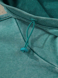 Half Zip Kangaroo Pocket Mineral Wash Baggy Hoodie 100100749285222 73 Affordable Fashion Under $100 Jerry's Apparel 