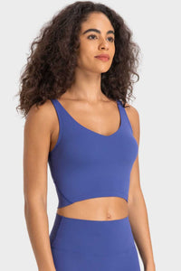 Millennia Deep V-Neck Crop Sports Bra 100100684956780 24 Affordable Fashion Under $100 Jerry's Apparel 
