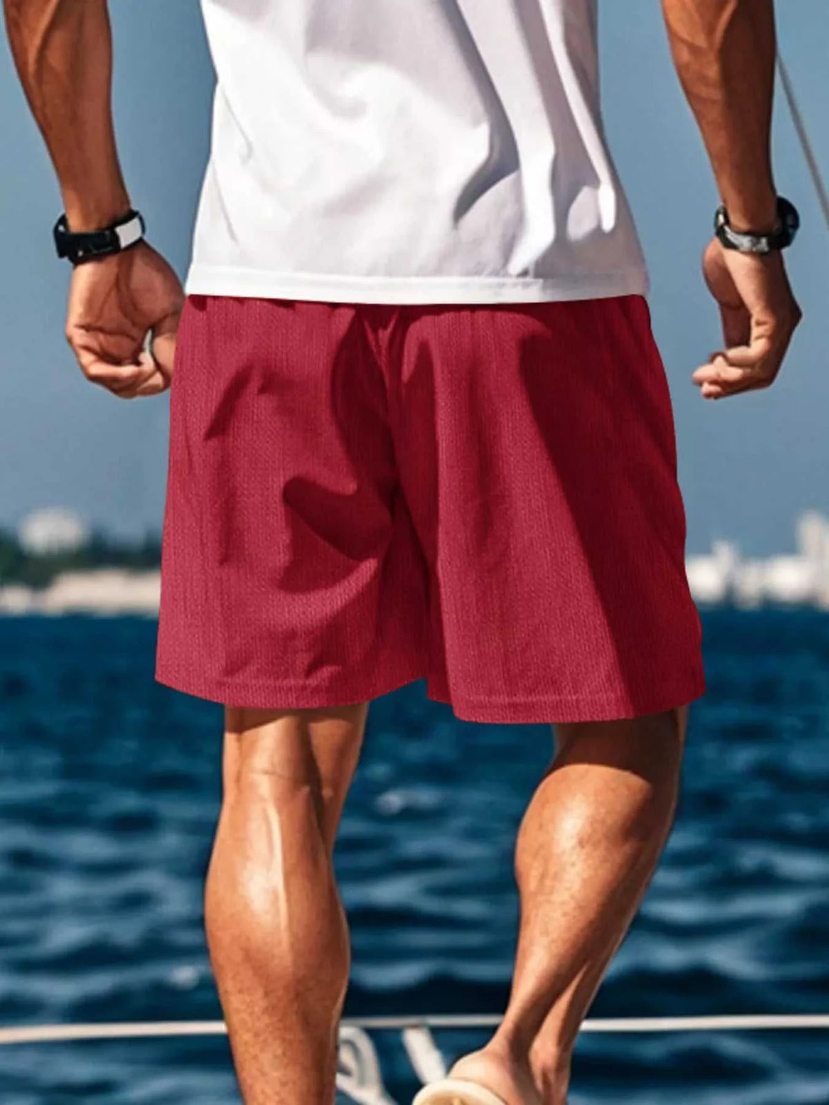 Men's Drawstring Causal Shorts 100400141544069 35 Affordable Fashion Under $100 Jerry's Apparel 