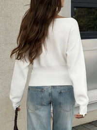 One Shoulder Ribbed Knit Top 101002591951094 69 Affordable Fashion Under $100 Jerry's Apparel 