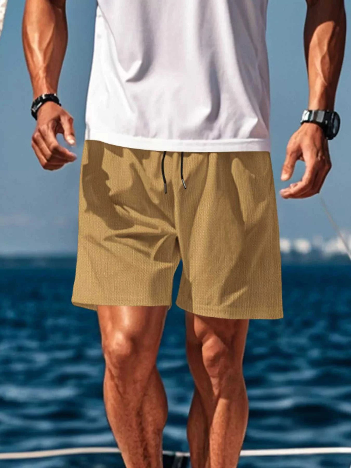 Men's Drawstring Causal Shorts 100400141544069 35 Affordable Fashion Under $100 Jerry's Apparel 