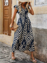 Ruffled Cap Sleeve Midi Dress 100100553584352 41 Affordable Fashion Under $100 Jerry's Apparel 