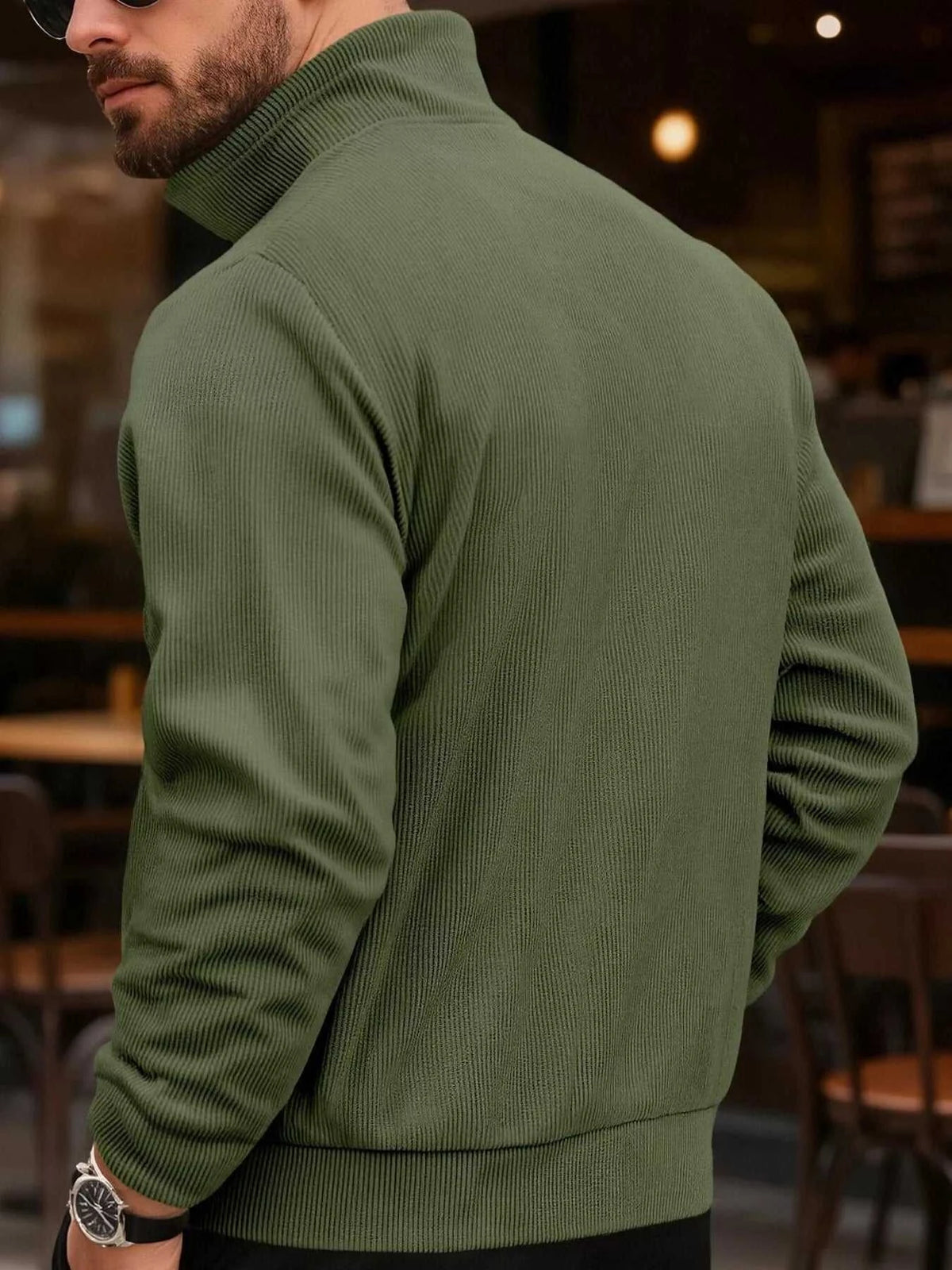 Men's Full Size Casual Corduroy Button-Down Jacket Plus Size 100400685932569 79 Affordable Fashion Under $100 Jerry's Apparel 