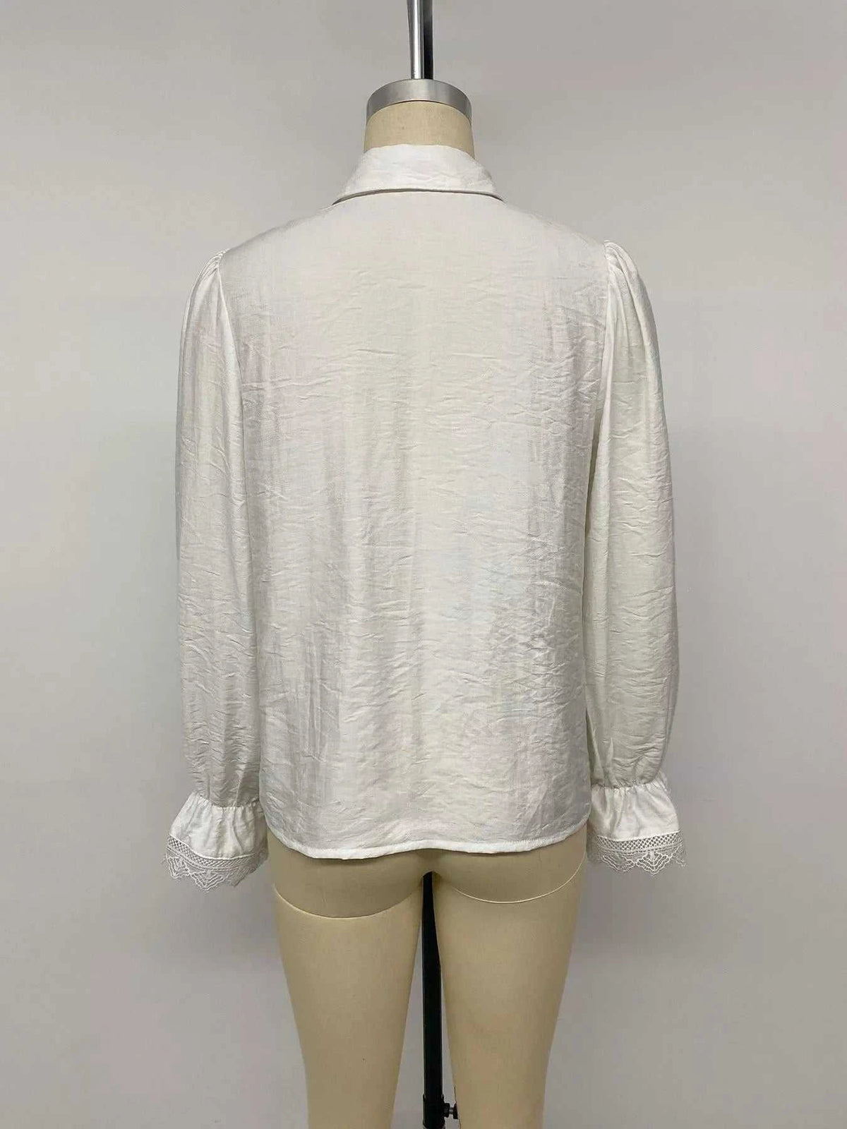Lace-Trimmed Button-Down Shirt 101001213081303 50 Affordable Fashion Under $100 Jerry's Apparel 