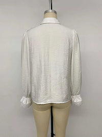 Lace-Trimmed Button-Down Shirt 101001213081303 50 Affordable Fashion Under $100 Jerry's Apparel 