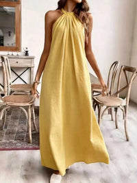 Halter Neck Maxi Dress 100100749564186 39 Affordable Fashion Under $100 Jerry's Apparel 